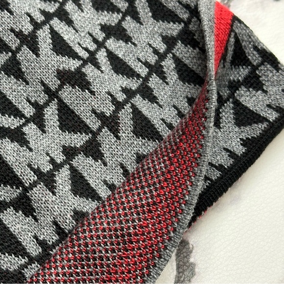 Michael Kors Men’s Beanie Winter Hat Gray Black 33916C Cuffed Style New NWT - Picture 5 of 14